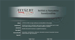 Desktop Screenshot of fetazbusz.hu